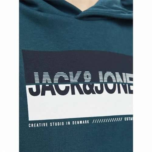 Muška Majica s Kapuljačom Jack & Jones Jjnolan Plava Cijena