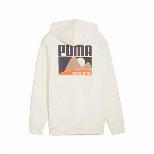 Muška Majica s Kapuljačom Puma Bijela Cijena