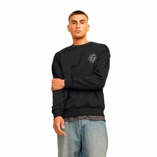 Muška Majica bez Kapuljače Jack & Jones Jmmystic Crna Cijena