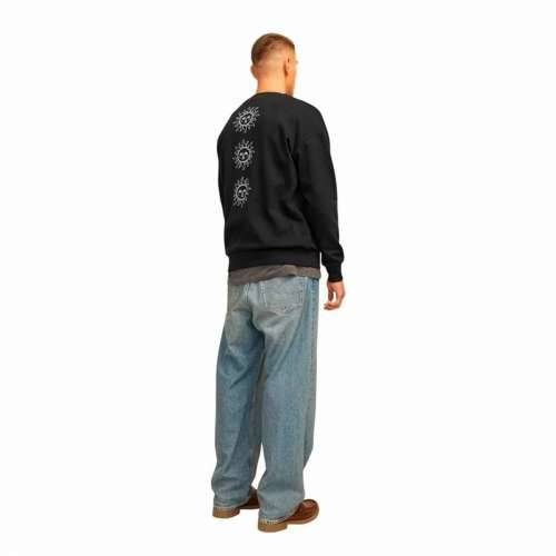 Muška Majica bez Kapuljače Jack & Jones Jmmystic Crna Cijena
