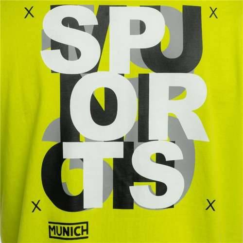 Sportska Majica Kratkih Rukava Munich Rumena Cijena