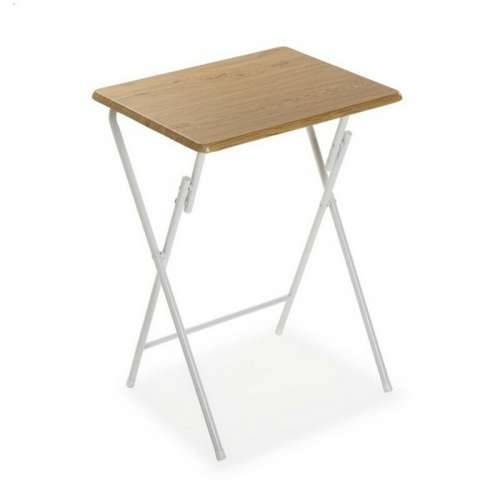 Sklopivi stol Versa Glazirano Kestenjasta Metal Drvo MDF (37,5 x 65,5 x 47,5 cm) Cijena