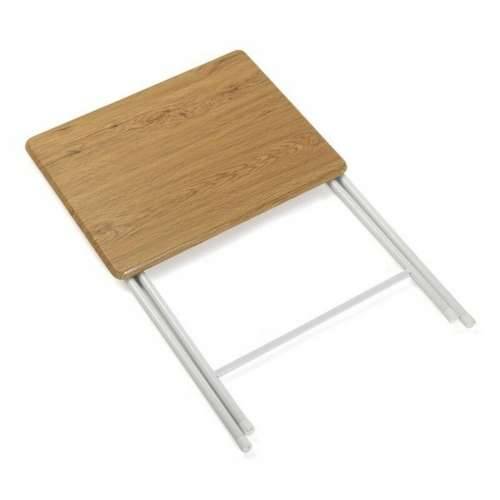 Sklopivi stol Versa Glazirano Kestenjasta Metal Drvo MDF (37,5 x 65,5 x 47,5 cm) Cijena