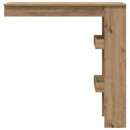 Zidni barski stol Artisan hrast 102x45x103,5 cm izrađeno drvo - hrast artisan 1 Cijena