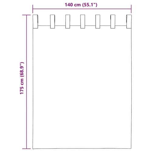 Voile zavjese s petljama 2 kom pijesak 140x175 cm - Pijesak 140 x 175 cm 1 s petljama Cijena