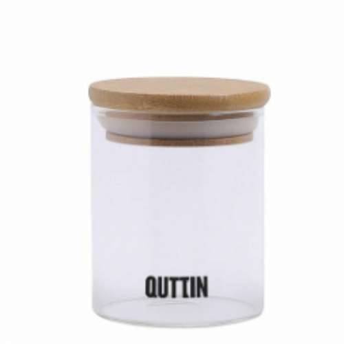 Prozirna Staklena Tegla Quttin    6,5 x 9 cm Silikon 200 ml (24 kom.) Cijena