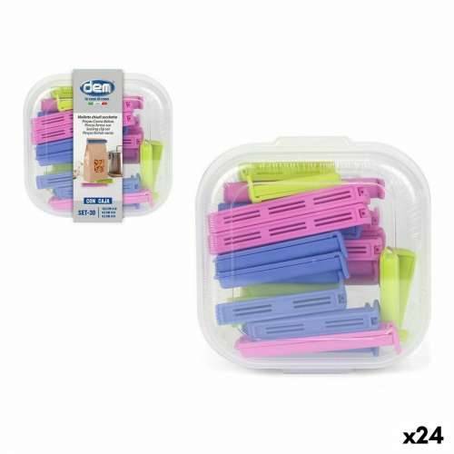 Kvačice za Zatvaranje Vrećica Dem 30 Dijelovi 16 x 16 x 5 cm (24 kom.) (30 pcs) Cijena