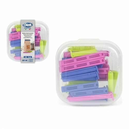 Kvačice za Zatvaranje Vrećica Dem 30 Dijelovi 16 x 16 x 5 cm (24 kom.) (30 pcs) Cijena
