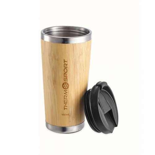 Termo Šalica s Poklopcem ThermoSport Bambus 450 ml (9 kom.) Cijena