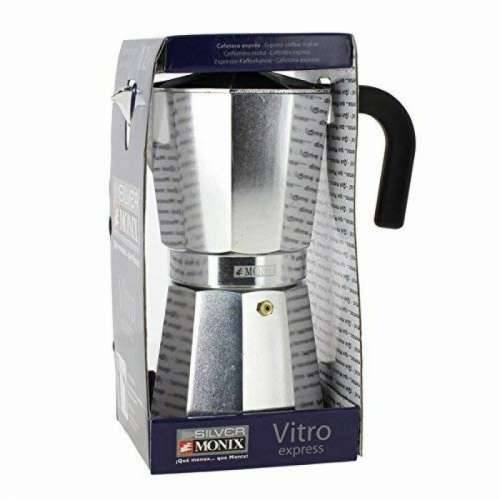 Talijanska Moka za Kavu Monix Braisogona_M620012 Srebro Aluminij 12 Tasītes Cijena