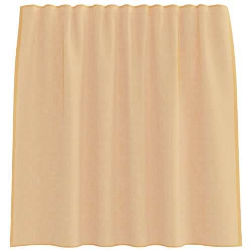 Voile zavjese s petljama 2 kom pijesak 140x140 cm - Pijesak 140 x 140 cm 1 s petljama Cijena