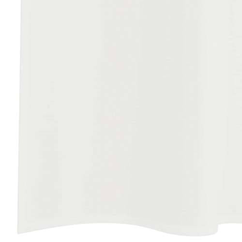 Voile zavjese s petljama 2 kom bijele 140x245 cm - Bijela 140 x 245 cm 1 s petljama Cijena