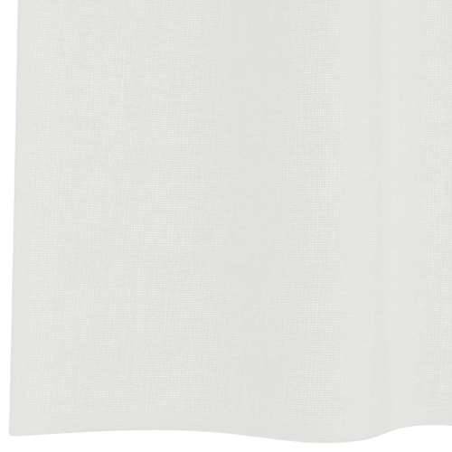 Voile zavjese s petljama 2 kom bijele 140x245 cm - Bijela 140 x 245 cm 1 s petljama Cijena