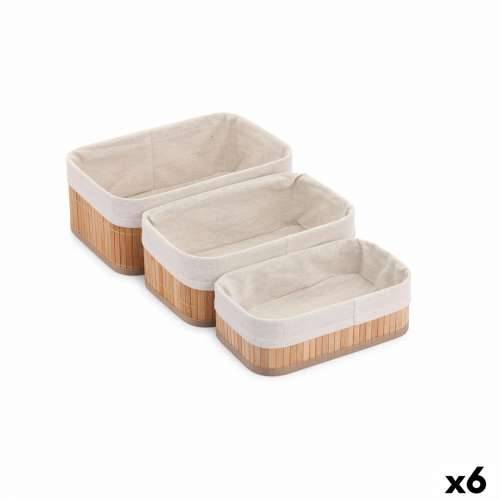 Set Košara Confortime Prirodno Bambus (3 Dijelovi) (6 kom.) Cijena