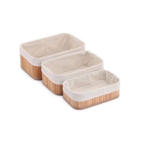 Set Košara Confortime Prirodno Bambus (3 Dijelovi) (6 kom.) Cijena