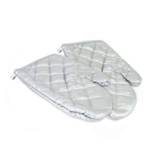 Rukavica za Vruće Posuđe Quttin Srebrna 25 x 16 x 24 cm set 2 Dijelovi (24 kom.) Cijena