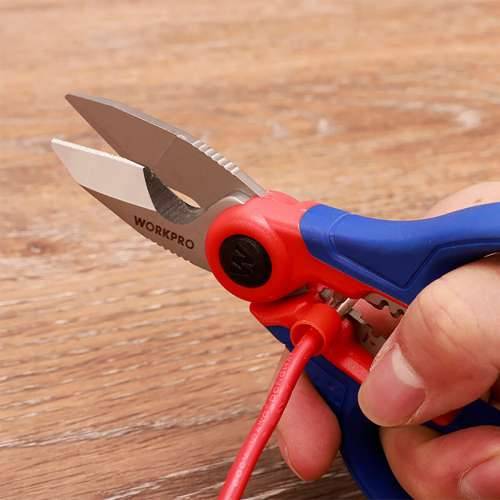 Električarske škare Workpro 16,7 x 8 x 2,8 cm 3 u 1 Cijena