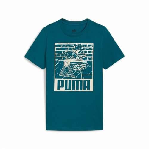 Dječje Majica Kratkih Rukava Puma Ess+ Mid 90S Graphic Plava Cijena