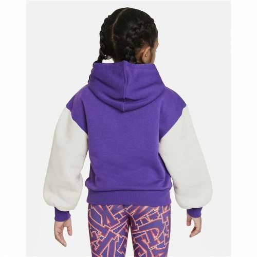 Gornji Dio Trenirke s Kapuljačom za Djevojčice Nike Join The Club Violeta Cijena