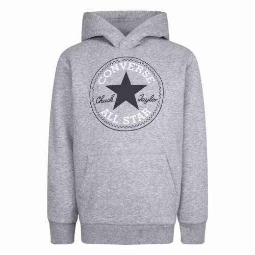 Unisex Majica s Kapuljačom Converse Chuck Taylor Patch Core Svjetlo siva Cijena