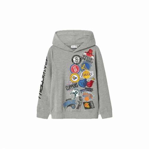 Unisex Majica s Kapuljačom Name It mjusty Nba Wh Unb Ous Siva Cijena