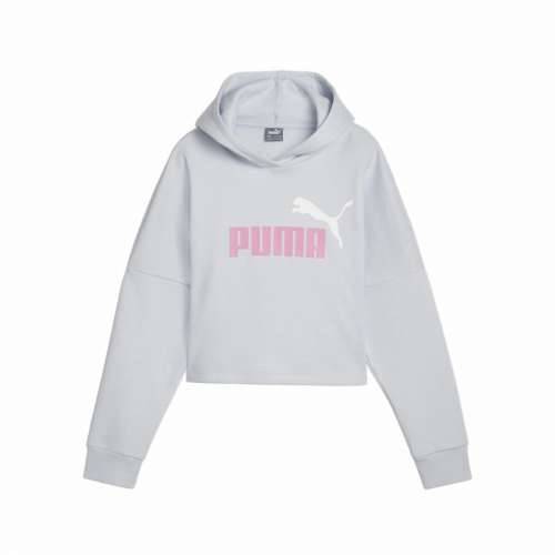Gornji Dio Trenirke s Kapuljačom za Djevojčice Puma Ess Logo Cropped Hoodie G Cijena