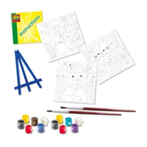 Set za crtanje SES Creative Paint by number on canvas Cijena