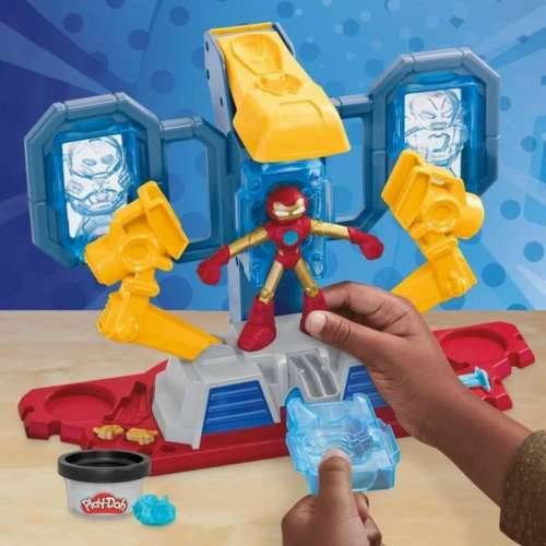 Igra Plastelinom Play-Doh Iron Man Armor Factory Rumena Cijena