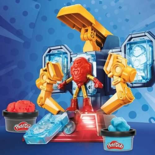 Igra Plastelinom Play-Doh Iron Man Armor Factory Rumena Cijena