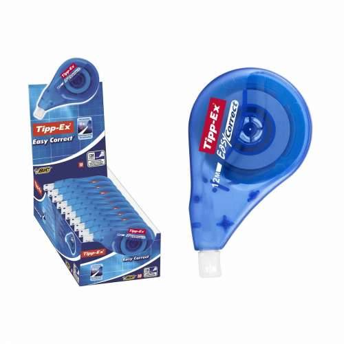 Korekcijska vrpca Bic Tipp ex easy Correct Plava Bijela Cijena