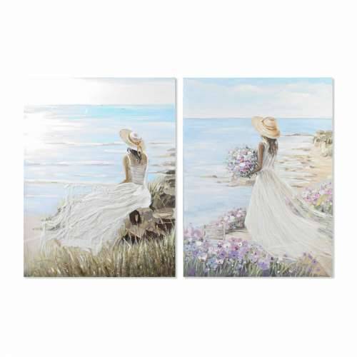 Slika DKD Home Decor Dama 90 x 4 x 120 cm Mediteran (2 kom.) Cijena
