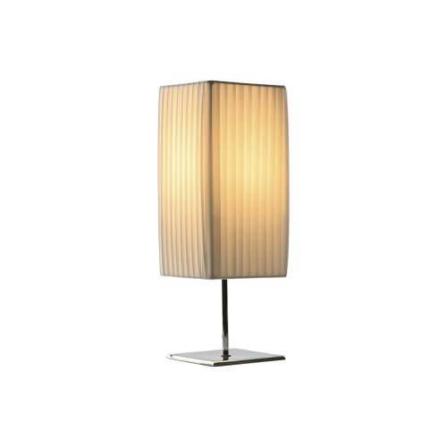 Stolna svjetiljka Home ESPRIT Bijela Srebrna Polietilen Željezo 50 W 220 V 15 x 15 x 43 cm Cijena