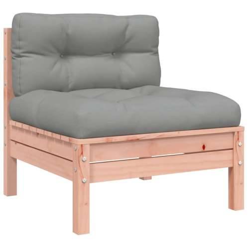 Vrtna garnitura - 4-dijelni set vrtnih sofa s jastucima od duglazije i jelovina - Prirodni douglas 1 Cijena