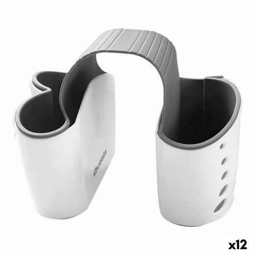 Stalak za Spužvice za Sudoper Quttin Dvostruki Bijela 15 x 9 x 12 cm (12 kom.) Cijena