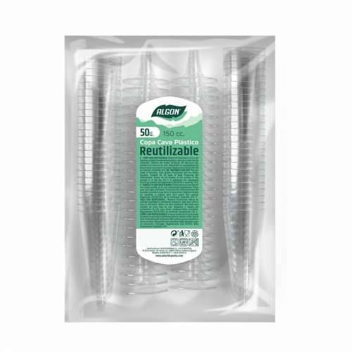 Set čaša za višekratnu upotrebu Algon kopanje 50 Dijelovi 150 ml (6 kom.) Cijena
