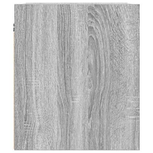 Zidni noćni ormarić boja sivog hrasta sonome 38x34x40 cm - Sivi hrast sonoma 1 Cijena