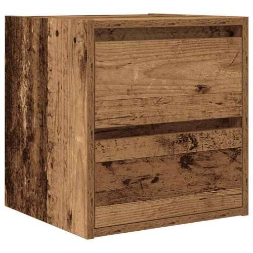 Zidni noćni ormarići 2 kom boja staro drvo 38x34x40 cm - Staro drvo 2 Cijena