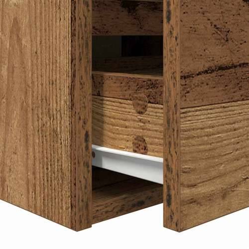 Zidni noćni ormarići 2 kom boja staro drvo 38x34x40 cm - Staro drvo 2 Cijena