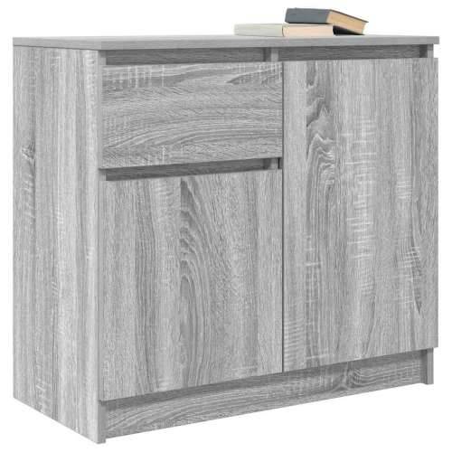 Komoda s ladicom siva sonoma 71x35x65 cm konstruirano drvo - Sivi hrast sonoma 1 Cijena