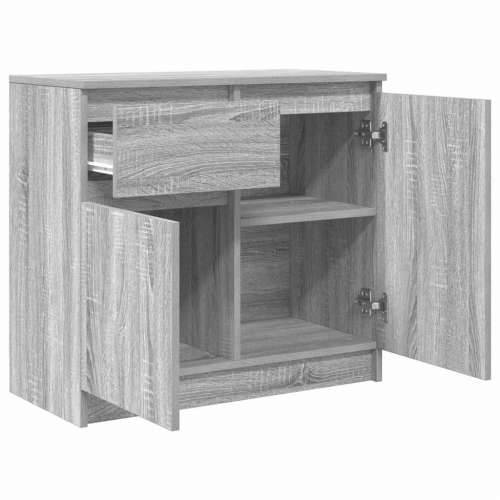 Komoda s ladicom siva sonoma 71x35x65 cm konstruirano drvo - Sivi hrast sonoma 1 Cijena