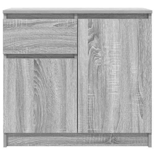 Komoda s ladicom siva sonoma 71x35x65 cm konstruirano drvo - Sivi hrast sonoma 1 Cijena