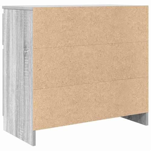 Komoda s ladicom siva sonoma 71x35x65 cm konstruirano drvo - Sivi hrast sonoma 1 Cijena