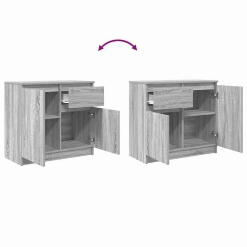 Komoda s ladicom siva sonoma 71x35x65 cm konstruirano drvo - Sivi hrast sonoma 1 Cijena