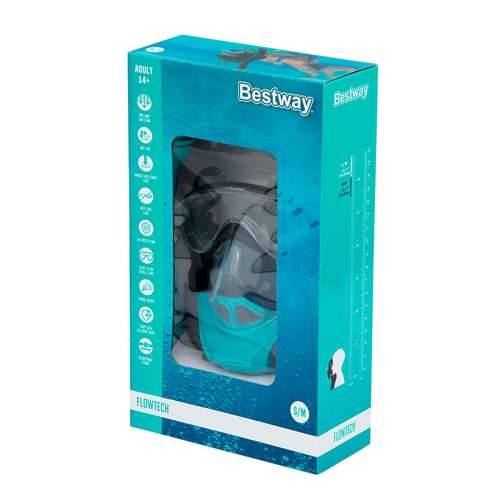 Ronilačka maska Bestway Plava Crna Pisana Cijena