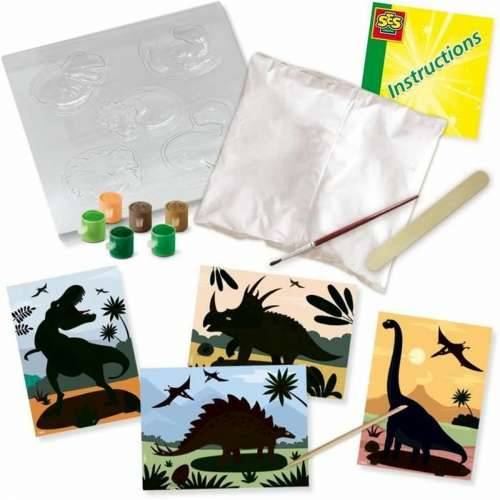 Set za crtanje SES Creative 2 in 1 Dinosaurs Cijena