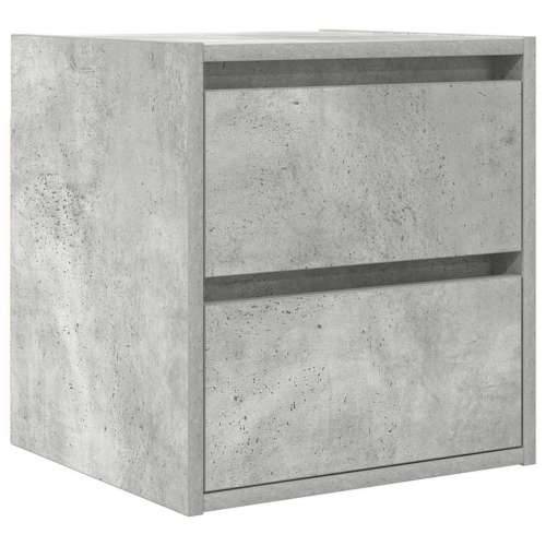 Zidni noćni ormarić siva betona 38x34x40 cm - Beton siva 1 Cijena