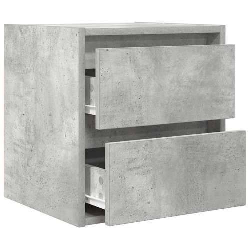 Zidni noćni ormarić siva betona 38x34x40 cm - Beton siva 1 Cijena