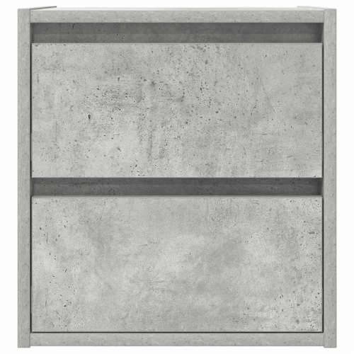 Zidni noćni ormarić siva betona 38x34x40 cm - Beton siva 1 Cijena
