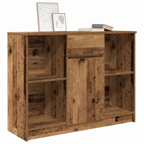 Komoda s ladicama staro drvo 101x35x76 cm konstruirano drvo - Staro drvo 1 Cijena