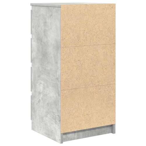 Komoda siva boja betona 37,5x35x76 cm od konstruiranog drva - Beton siva 1 Cijena